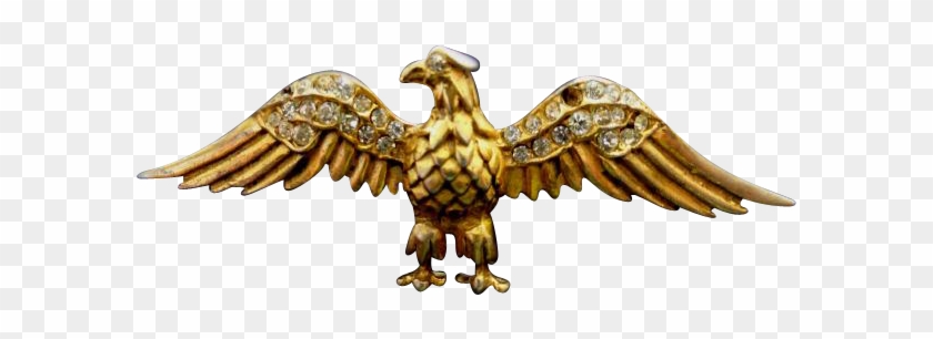 Patriotic Reja Sterling Eagle Brooch Ww Ii Era Pin - Bald Eagle #903403