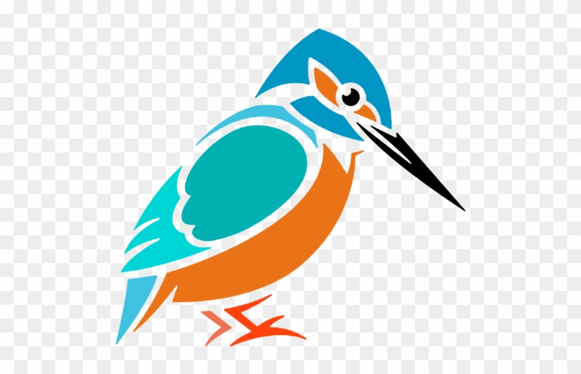 //kingfisher Keyrings - Oiseau Stylisé #903465