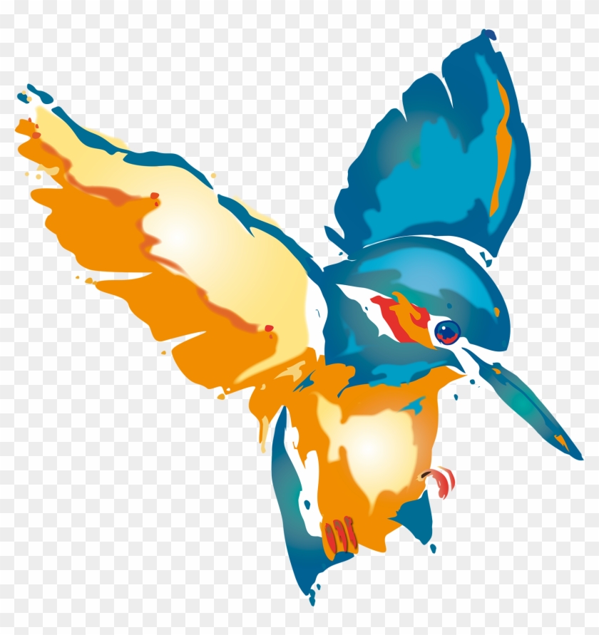 Kingfisher Clipart - Graphics #903498