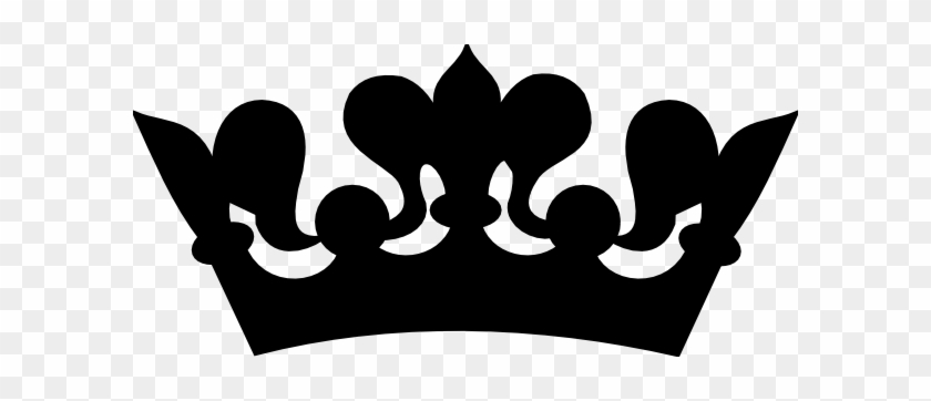 Crown Black And White Princess Crown Clipart Black - Queen Crown Svg File #903540