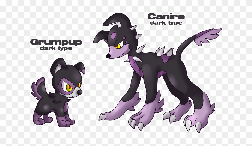 Dark Type Dogs - Normal Dark Type Pokemon #903555