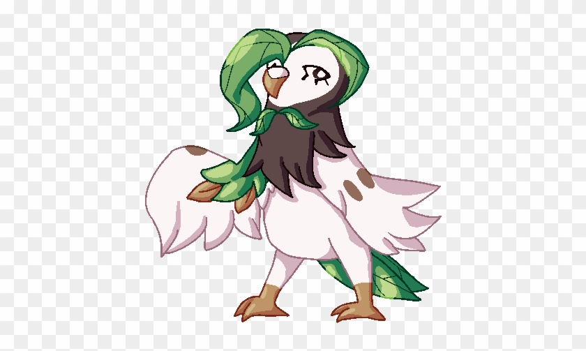 All Three Look Cute Pokemon Sun And Moon Rowlet Grass - Cartoon #903571