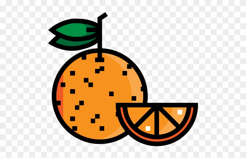 A Mandarin Orange, Orange, Usb Icon - Mandarin Orange #903782