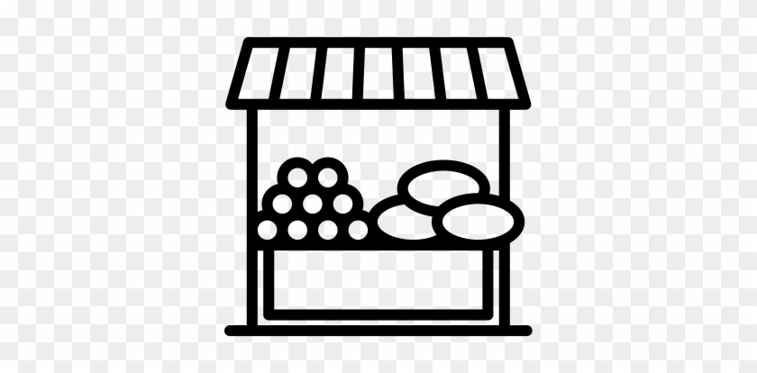 Vegetable And Fruit Shop - Vegetable Shop Icon Png #903802