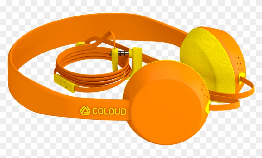 New Transition Clip Art Medium Size - Coloud Knock Blocks Headphones Orange #903853