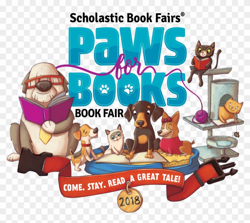 Paws For Books Logo - Scholastic Paws For Books #903942