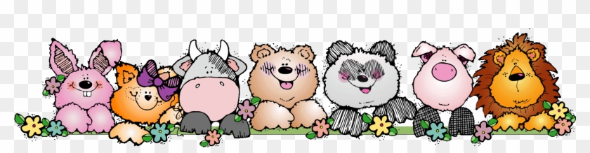 Animals In The Grass - Clip Art #903945
