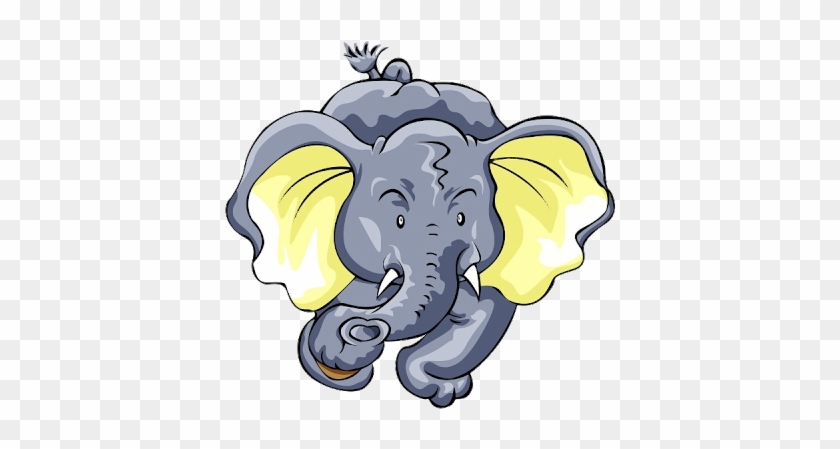 Funny Cartoon Elephant Clip Art - Poupée Jouet Éléphant Doux Jouet En Peluche #903999