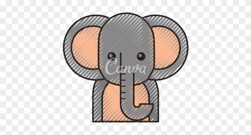 Cute Cartoon Elephant - Elephants #904078