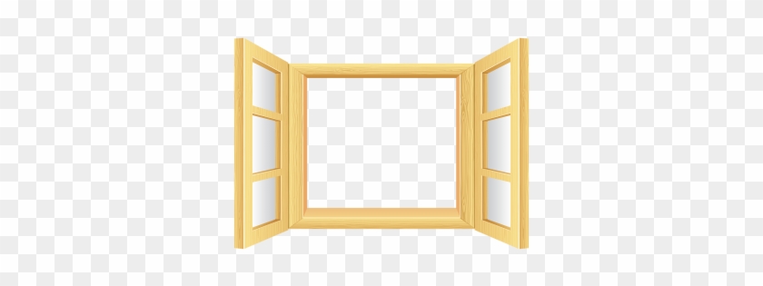 Open Wooden Window, Wooden, Window, Open Window Png - Wood #904088