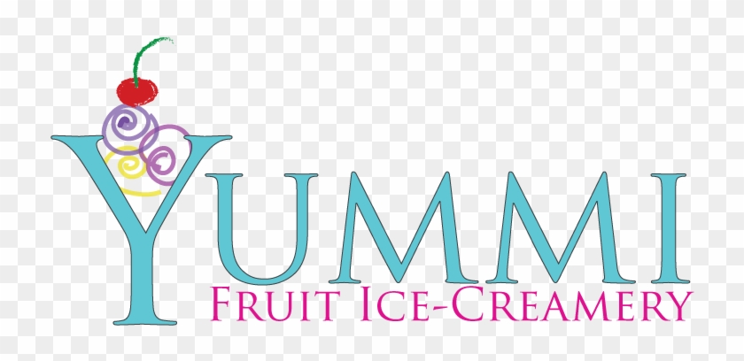 Logo Design By Cherry Creations For Yummi Fruit Ice-creamery - Graphic Design #904098