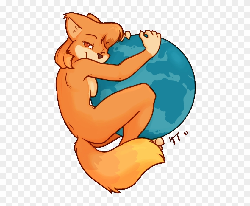 Furry Clipart Furry Dog - Firefox Logo Furry #904309