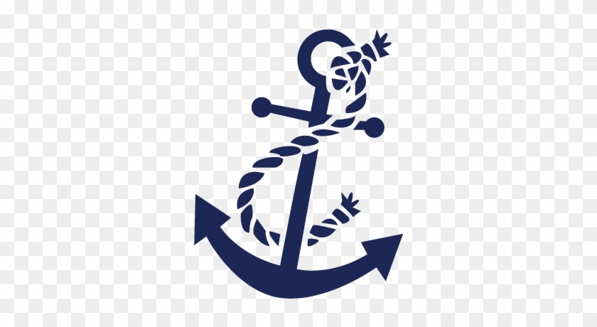 Anchor Png - Clipart Best - Anchor With Rope Vector #904408