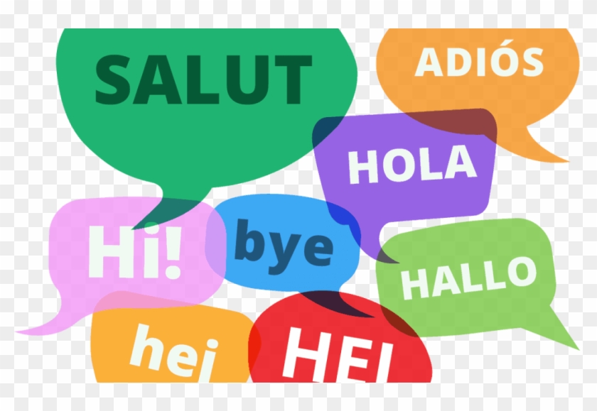 Language Clipart Ourclipart Hi Different Languages Transparent 