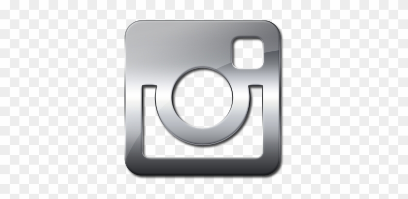 Instagram - Silver Instagram Logo #904595