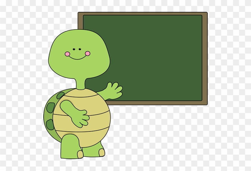 Turtle Clipart School - Turtle School Clip Art #904609