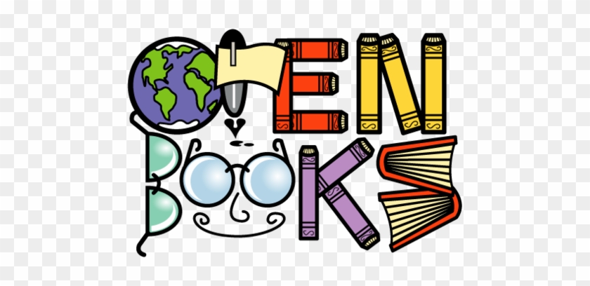 Open Book Clip Art School - Open Books #904608