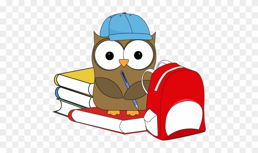 School - School Owl Clip Art #904613