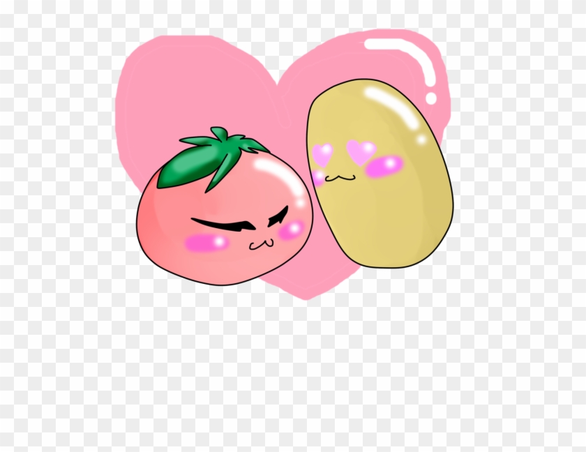 I Love You Potato/tomato By Takashymoy - Cartoon #904680