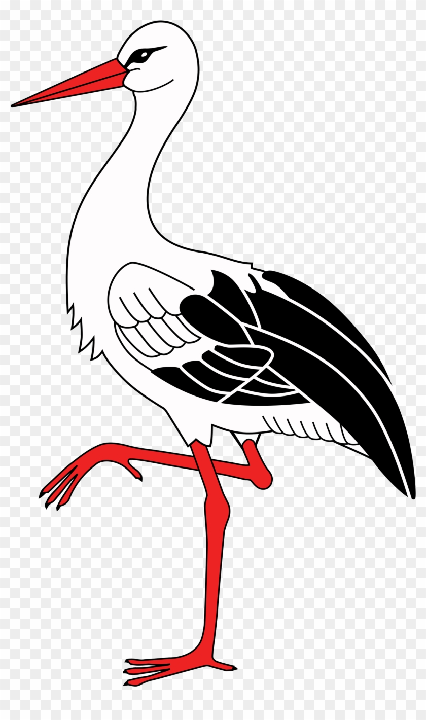 Stork Clip Art - Cigogne Png #904685