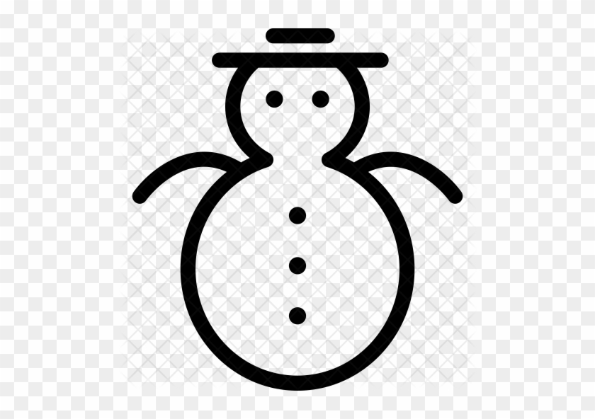 Snowman Icon - Winter #904786