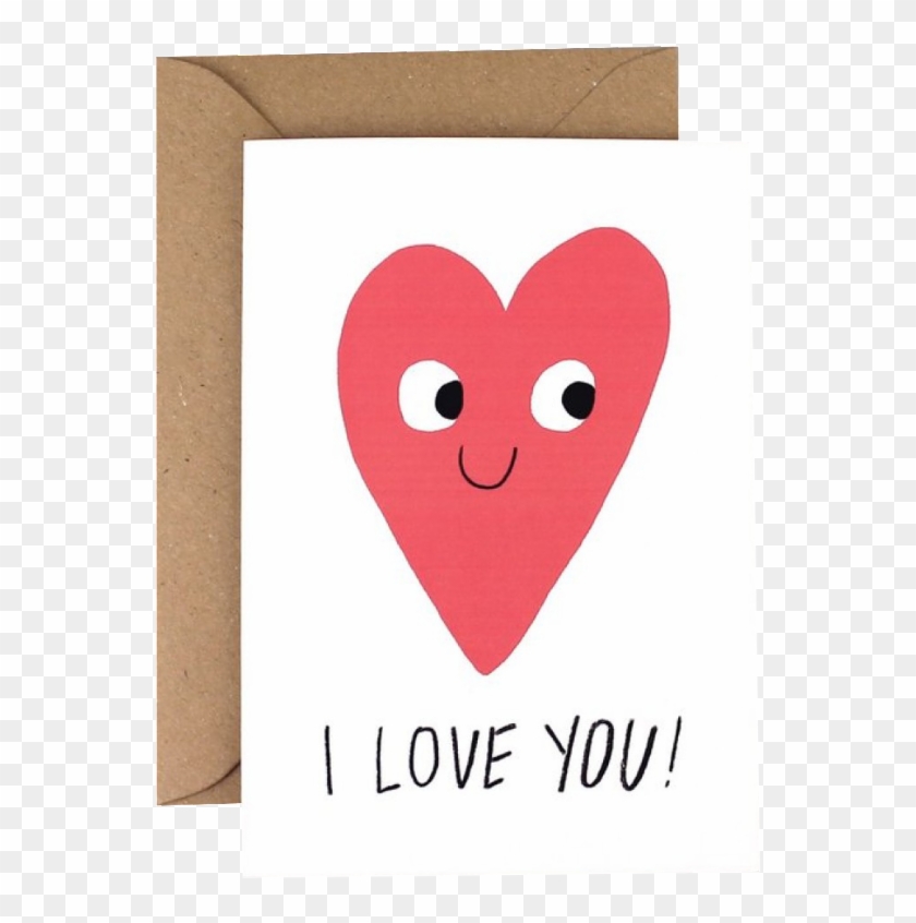 'i Love You' Greetings Card - Greeting Card #904802