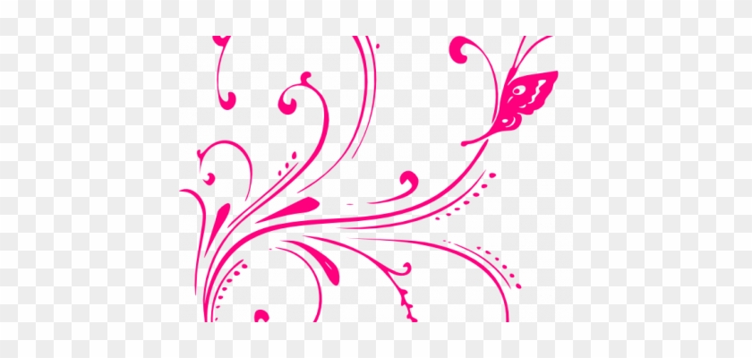 Pics Of A Butterfly - Pink Butterfly Vector Png #904862