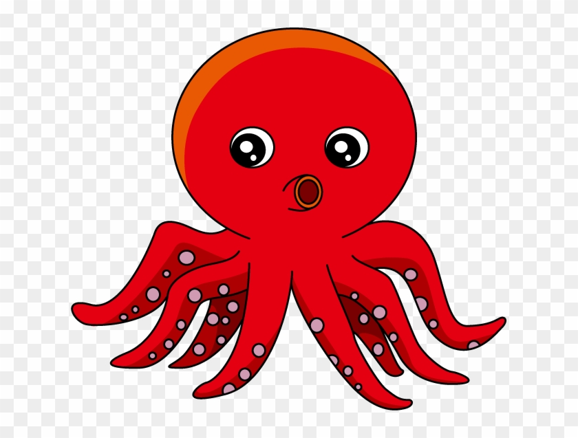 Dranton 82 2018 02 05 - Red Octopus Clipart #904899