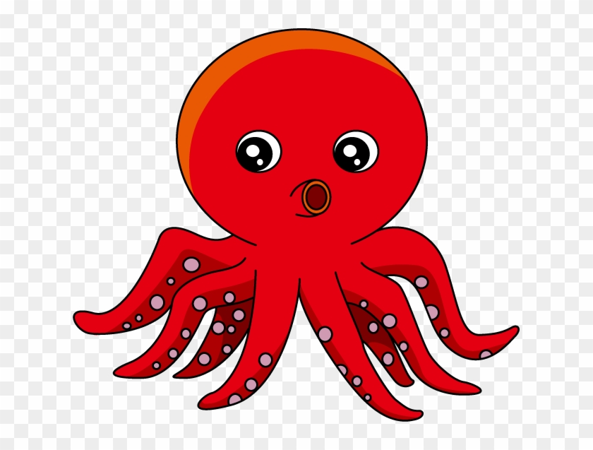Dranton 82 2018 02 05 - Red Octopus Clipart #904899