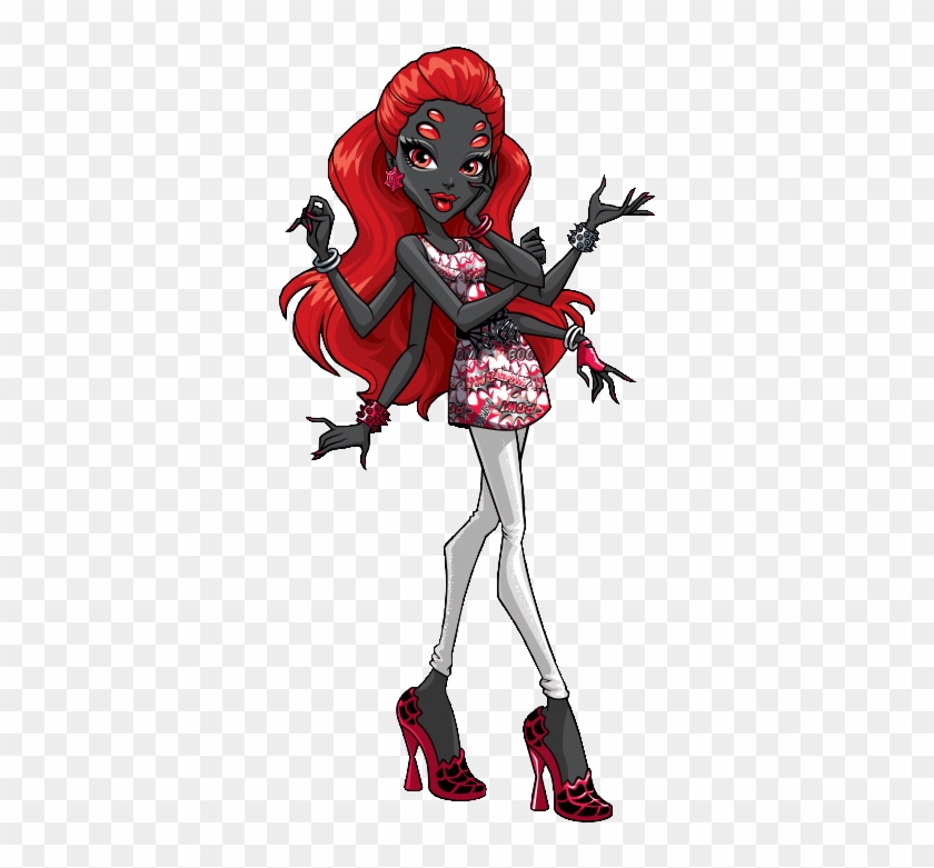 Cartoon Picture Of A Spider - Monster High Wydowna Spider #904927