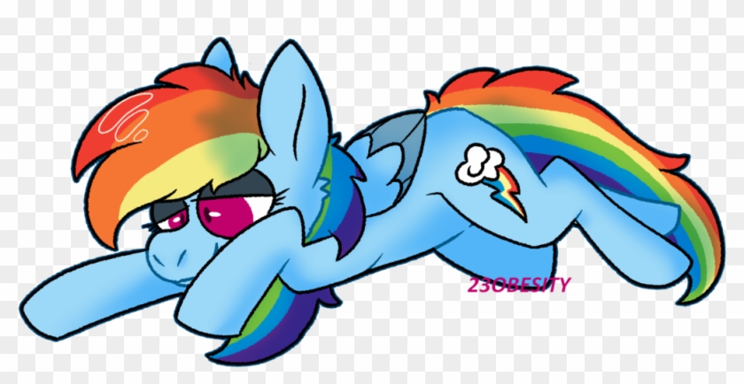 23obesity, Backwards Cutie Mark, Rainbow Dash, Safe, - Cartoon #904932