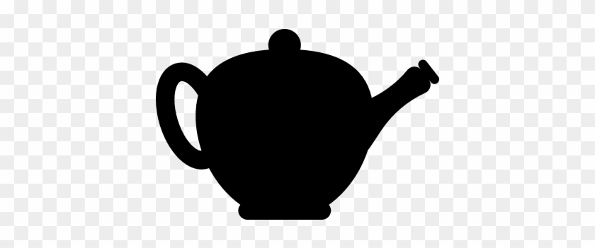 Old Teapot Vector - Teapot Silhouette #905031