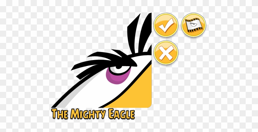Well, This One Is A Bit Harder Because It Doesn't Say - Angry Birds Mighty Eagle #905082