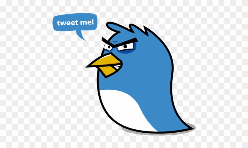 Selena Gomez, Simon Cowell, Bryan Cranston And Others - Angry Twitter Bird Png #905148
