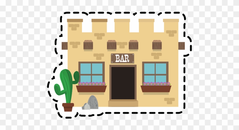 Mexican Building Design - Clip Art #905185