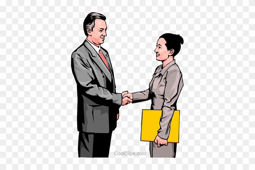 Business Greeting Stock Illustration Images - People Shaking Hands Clip Art #905236