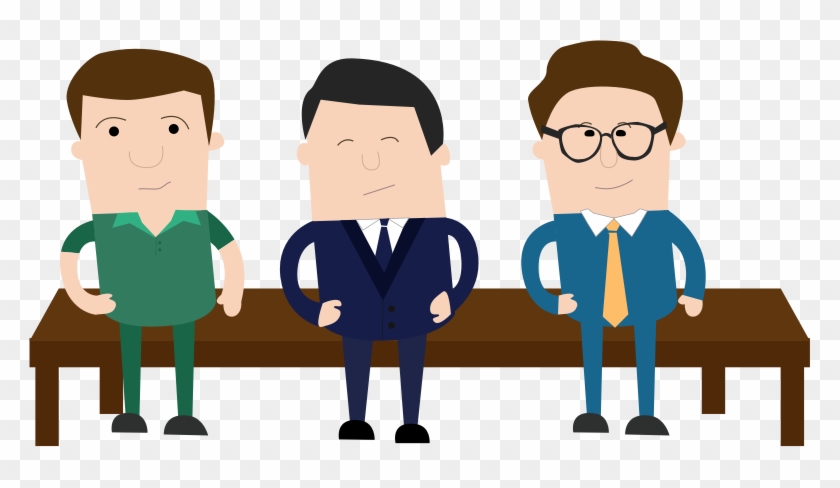 Business Clipart Group Decision Making - Transparent Clipart Group Of Men #905253