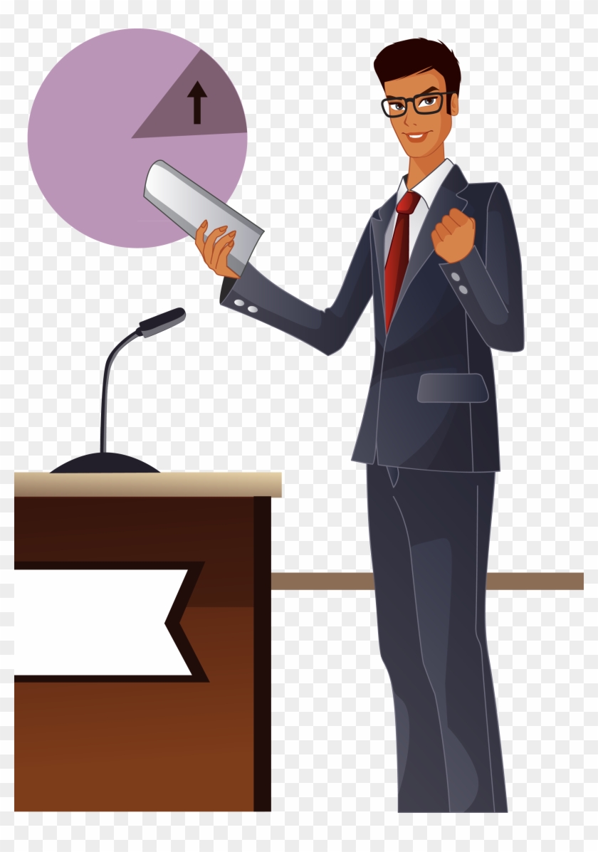 Cartoon Business Clip Art - Businessperson #905274