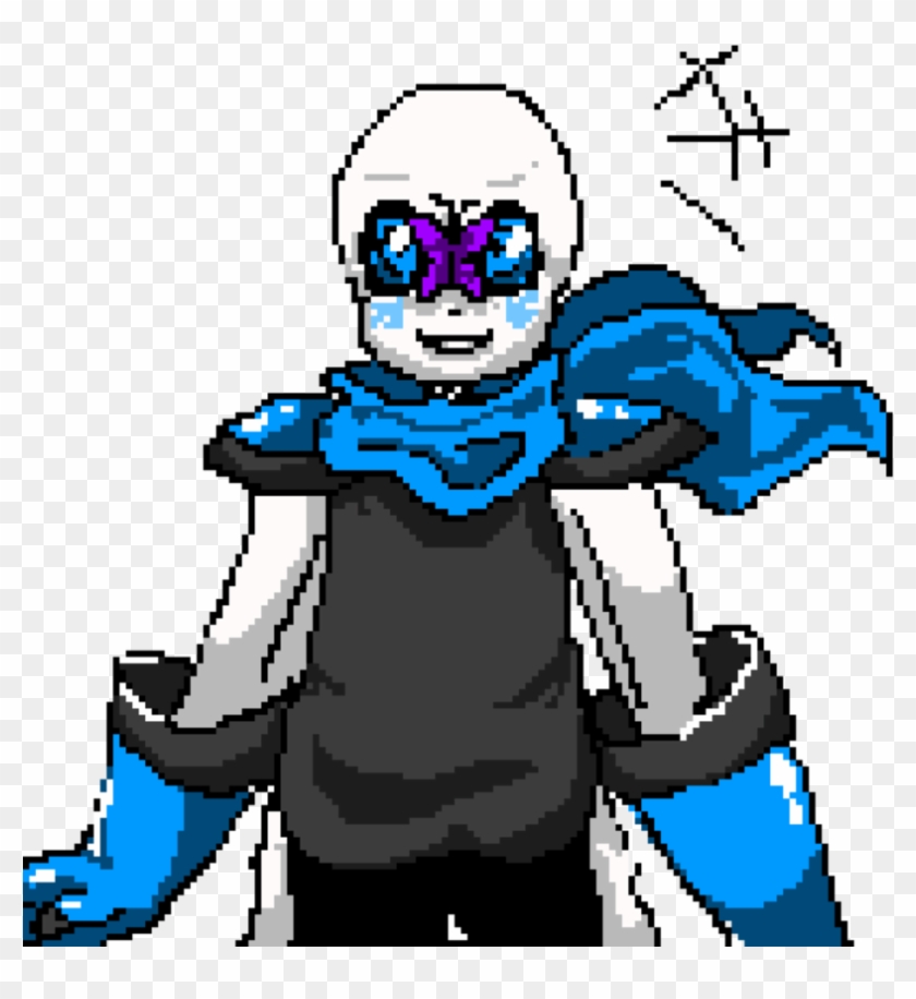 Blueberry Sans Pixel Art By Spiritsanspie - Blueberry Sans Pixel Art #905288