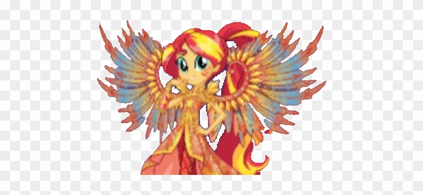 Sunset Shimmer Vector By Mlpismybaecx - Legend Of Everfree Sunset #905468