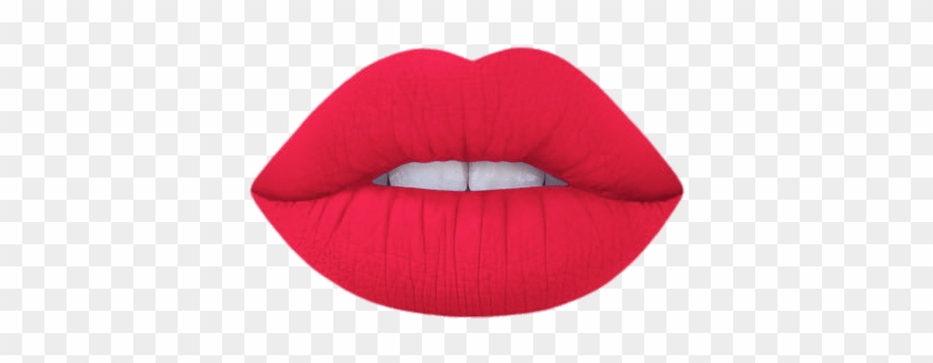 Red Lipstick On Lips - True Love Lime Crime #905482