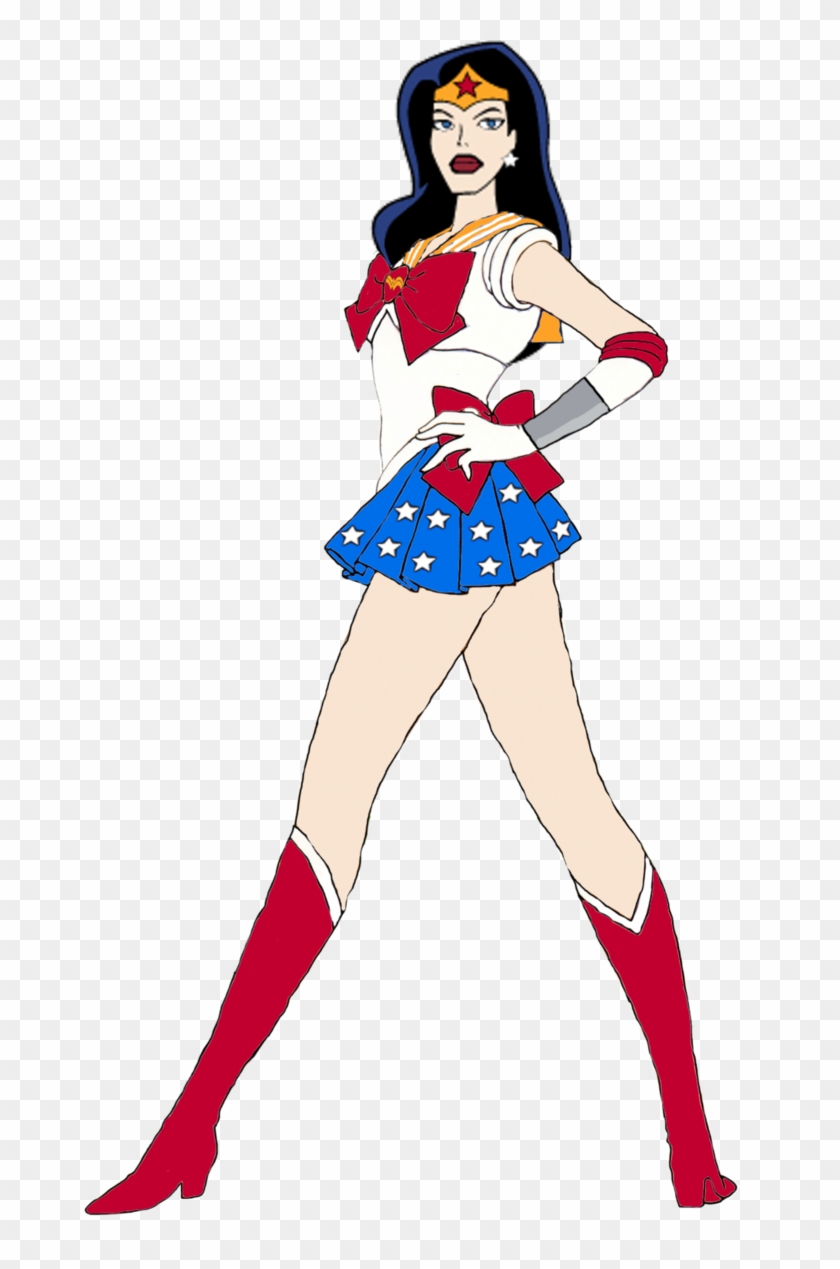 Sailor Wonder Woman By Darthranner83 - Wonder Woman Sailor Scout #905607
