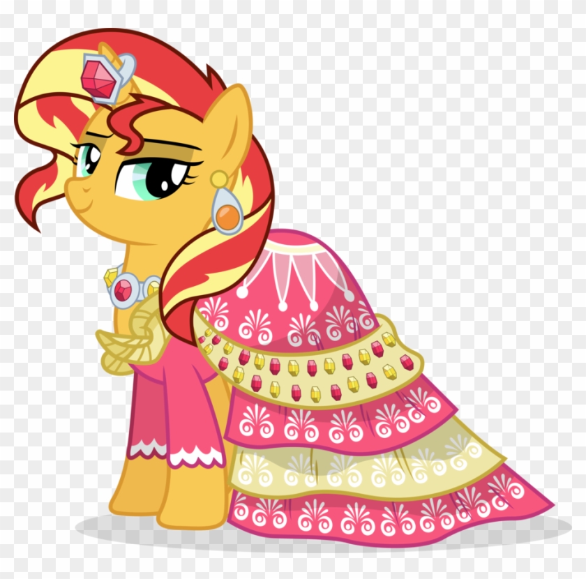 Sunset Shimmer Parachute Dress - Dress #905658