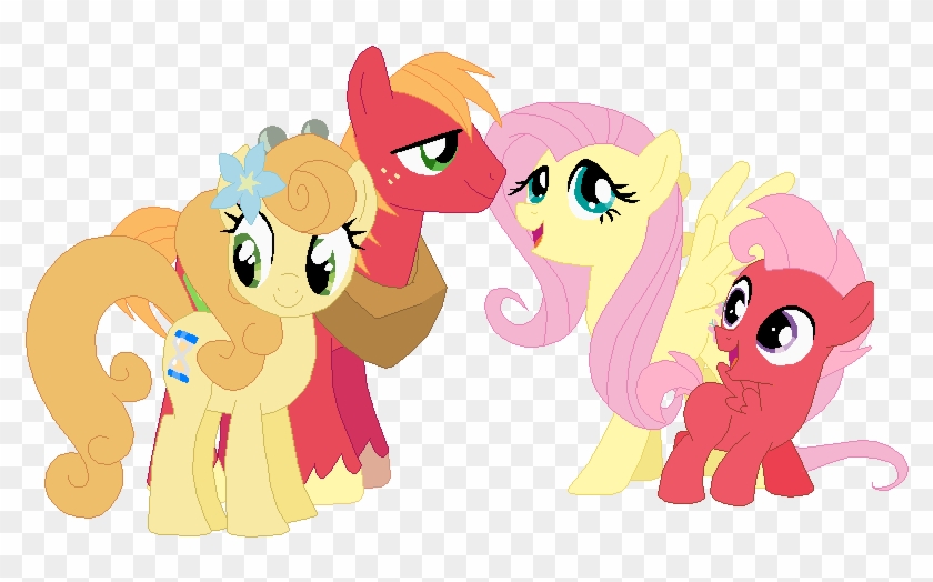 Fluttershy X Big Mac - Fluttershy X Big Macintosh #905668