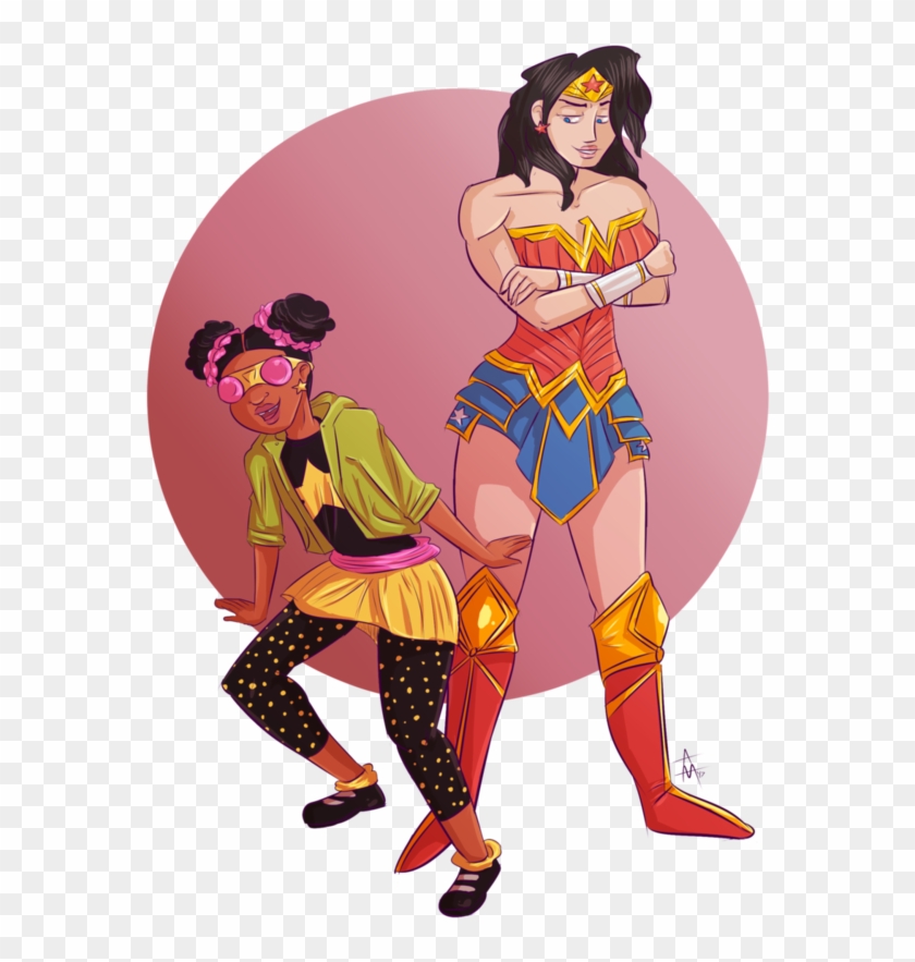 Wonder Woman And Star Blossom By Squirrelkitty76 - Wonder Woman #905677