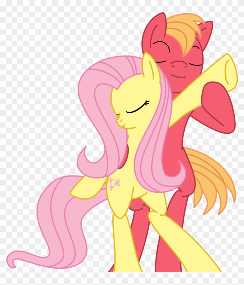 Fluttershy And Big Mac #905681