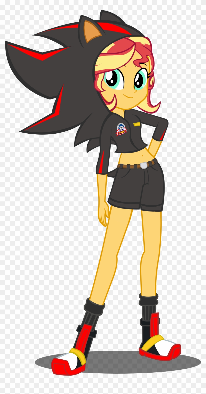 Shadow The Hedgehog And Sunset Shimmer #905698