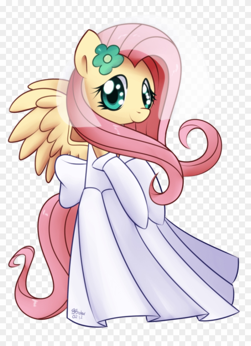 My Little Pony Fluttershy Wedding Dress #905714