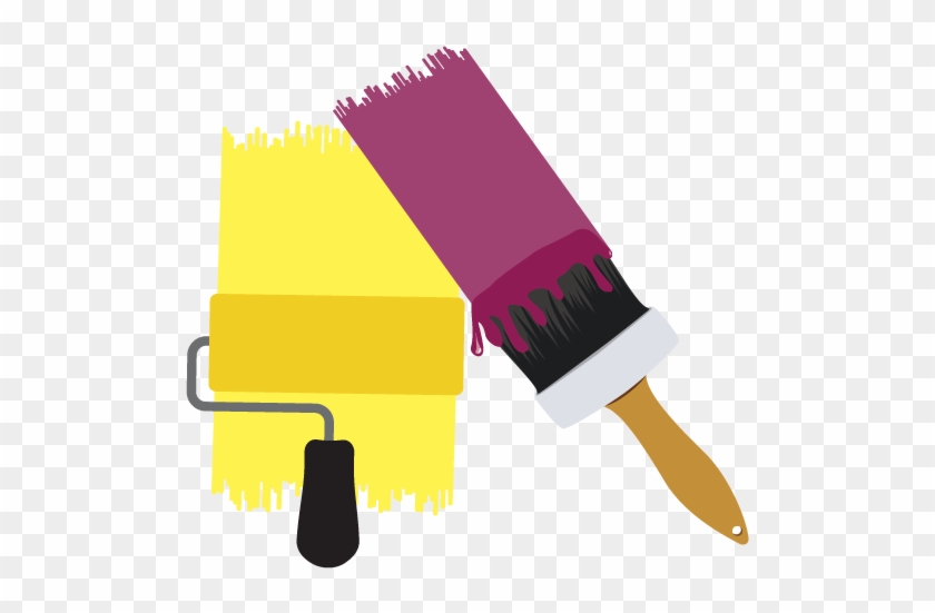 Painting Icon - Paint Roller Icon Png #905801