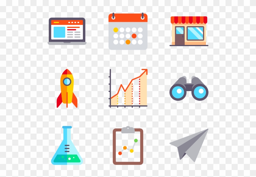 Color Startups And New Business - Business Icono Png #905815